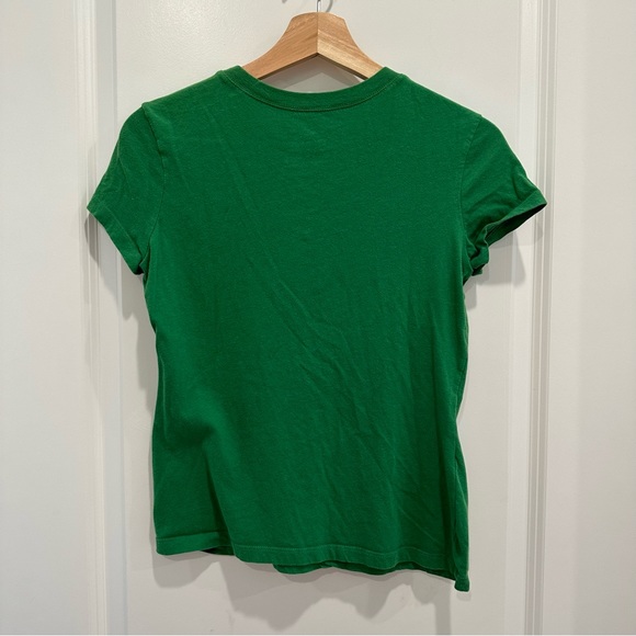 Thank God for Country Boys Western Graphic Tee Green Size S - Picture 2 of 3